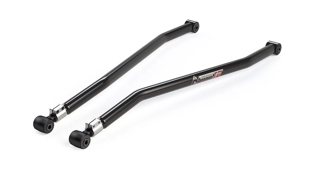 1418560 – TERAFLEX Control Arm, Tubular Adjustable Black Steel With IR Bushings Set Of 2